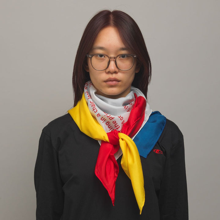 Marina Abramović 'Looking At Colour' Scarf