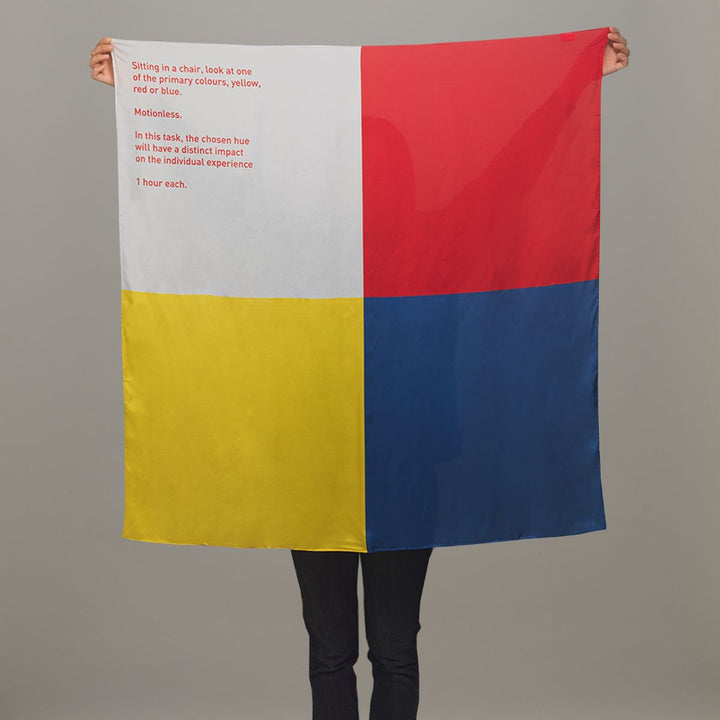 Marina Abramović 'Looking At Colour' Scarf