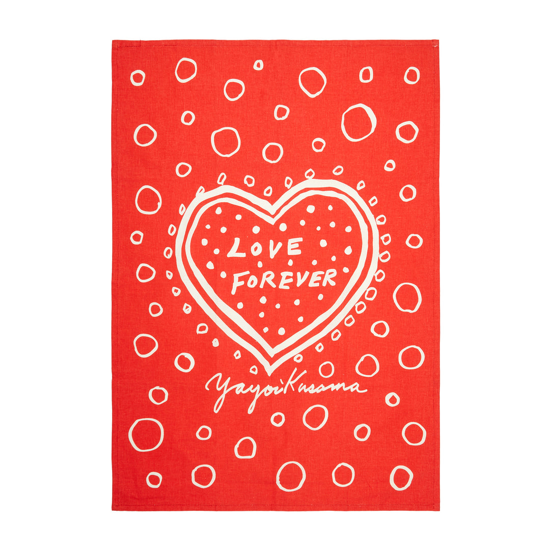 Yayoi Kusama Love Forever set of 2 Tea Towels