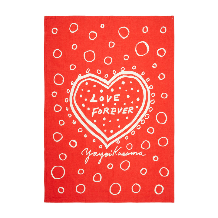 Yayoi Kusama Love Forever set of 2 Tea Towels