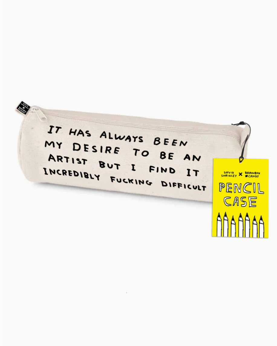 David Shrigley - Be An Artist Pencil Case