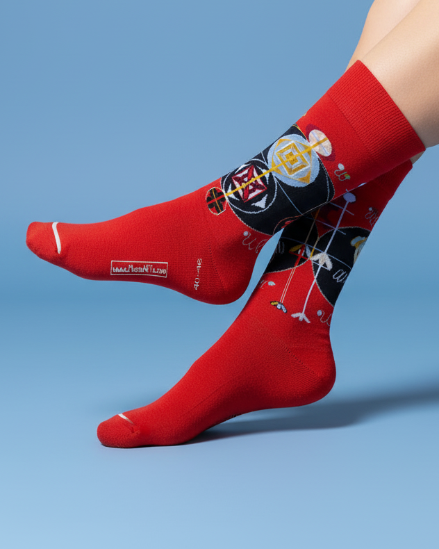 Hilma Af Klint Socks - Group Vi, Evolution, No. 16