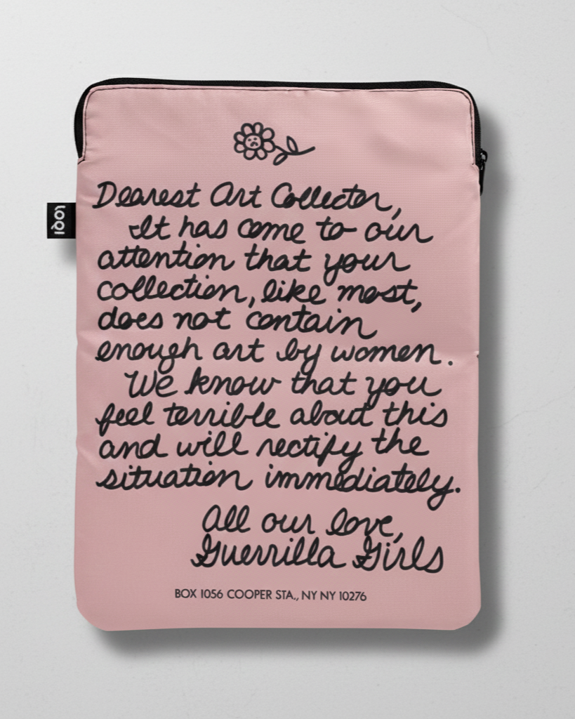 Guerrilla Girls Dearest Art Collector Laptop Sleeve