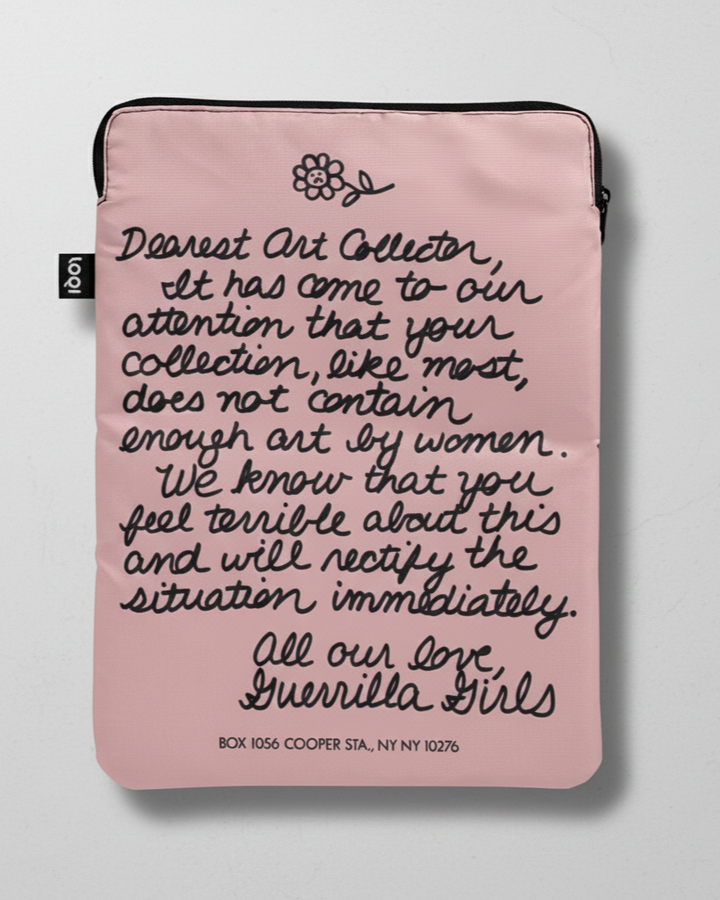 Guerrilla Girls Dearest Art Collector Laptop Sleeve