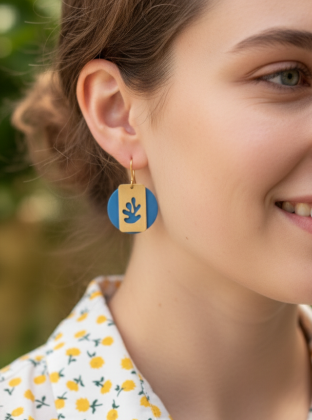 Matisse Leaf Earrings