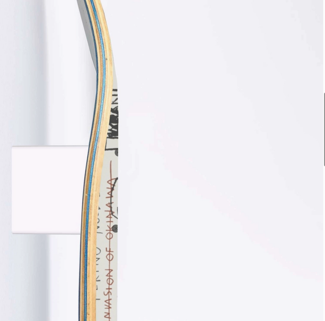 Basquiat, 'Boxer Rebellion 1982'  Skateboard Deck Wall Art