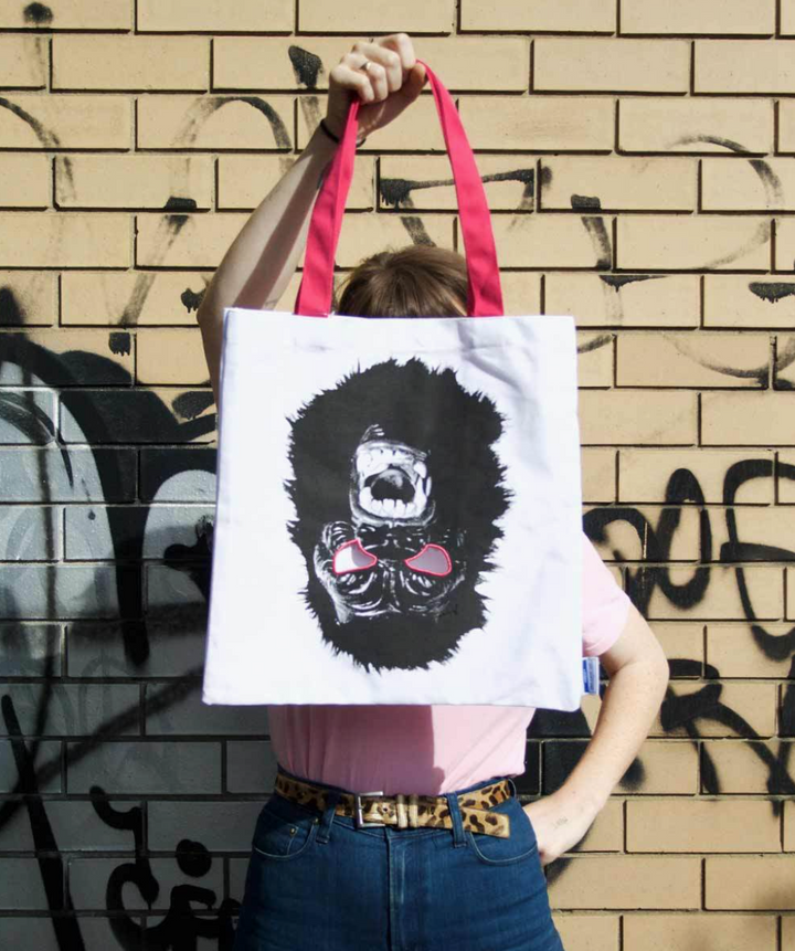 Guerrilla Girls Gorilla Mask Tote Bag