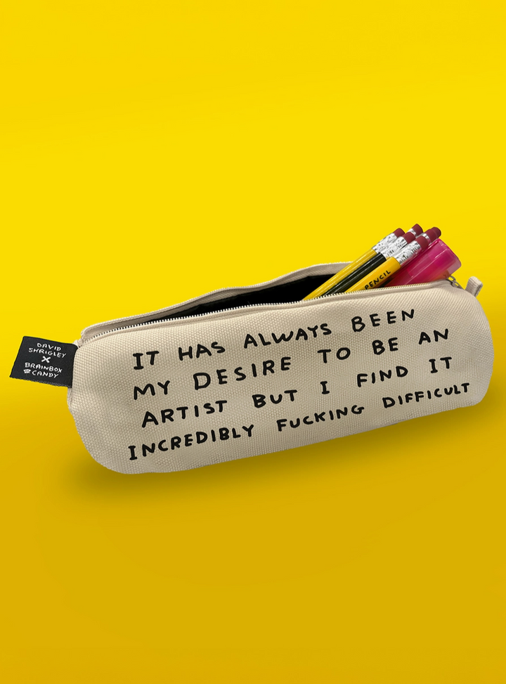David Shrigley - Be An Artist Pencil Case