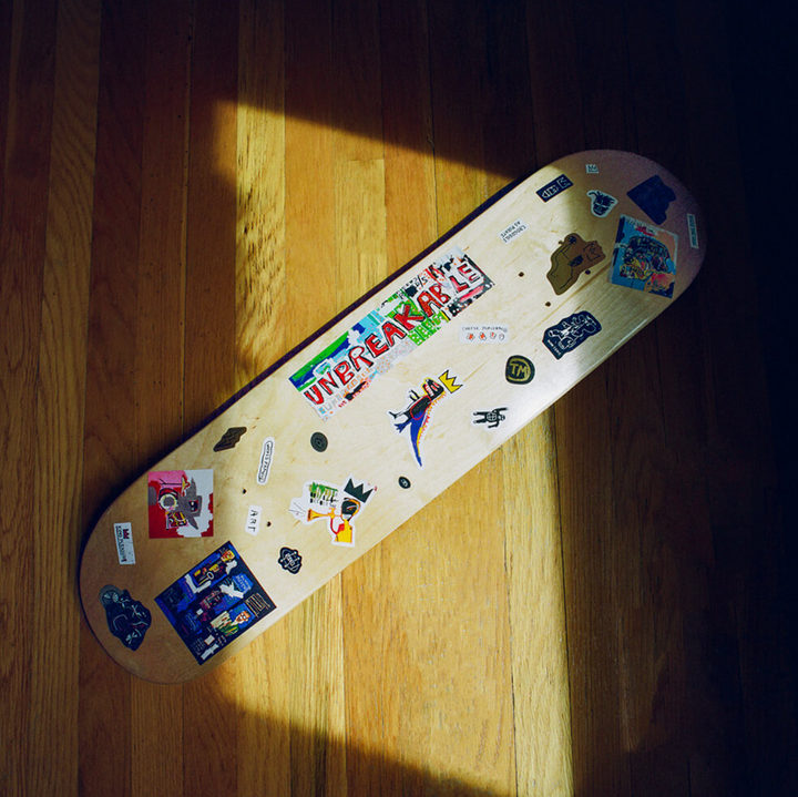 Basquiat - 'Pez Dispenser' Die-Cut Sticker