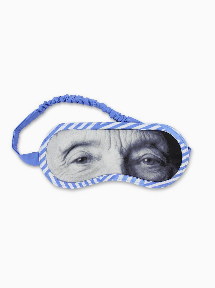 Louise Bourgeois Silk Portrait Eye Mask