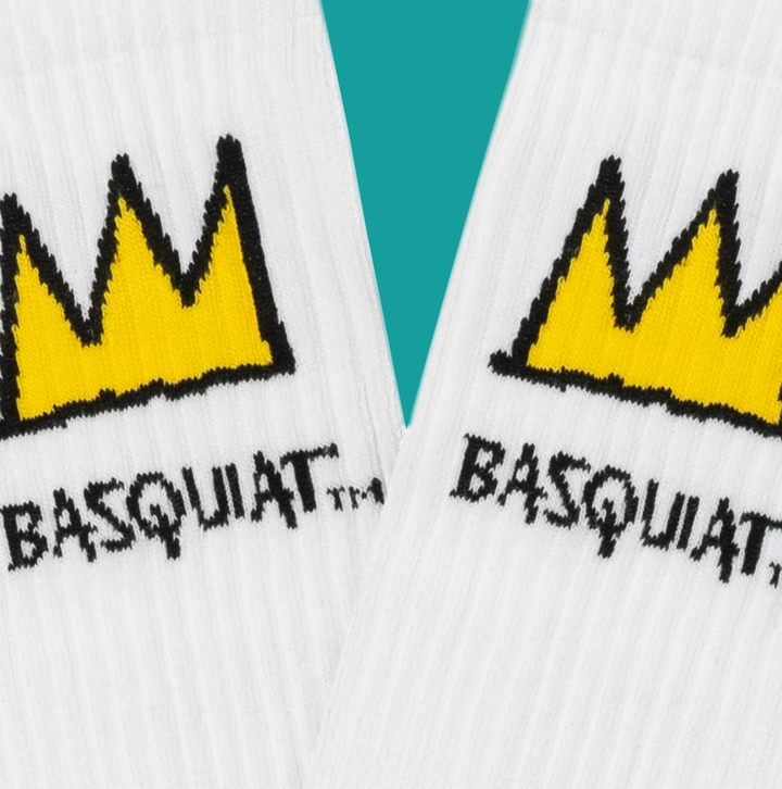 Athletic Basquiat Crown Socks
