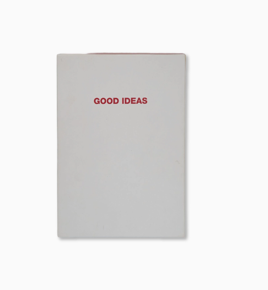 Marina Abramovic - Bad Ideas / Good Ideas Notebook
