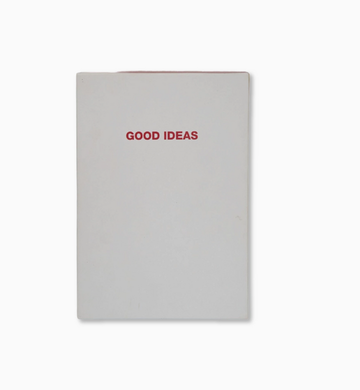 Marina Abramovic - Bad Ideas / Good Ideas Notebook