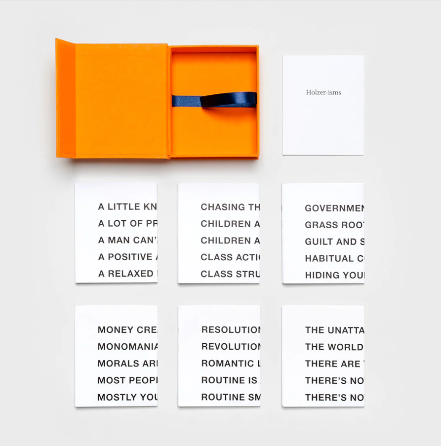 Holzer-isms - Jenny Holzer (Artists Edition)