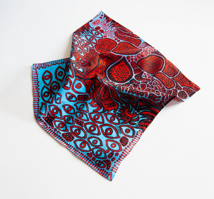 Yayoi Kusama: 'Eyes of Mine' Handkerchief