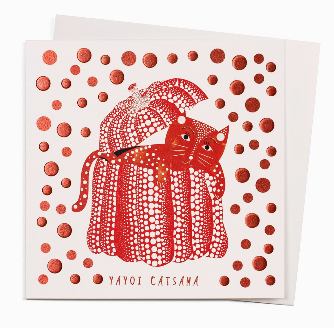 Yayoi Catsama Greeting Card