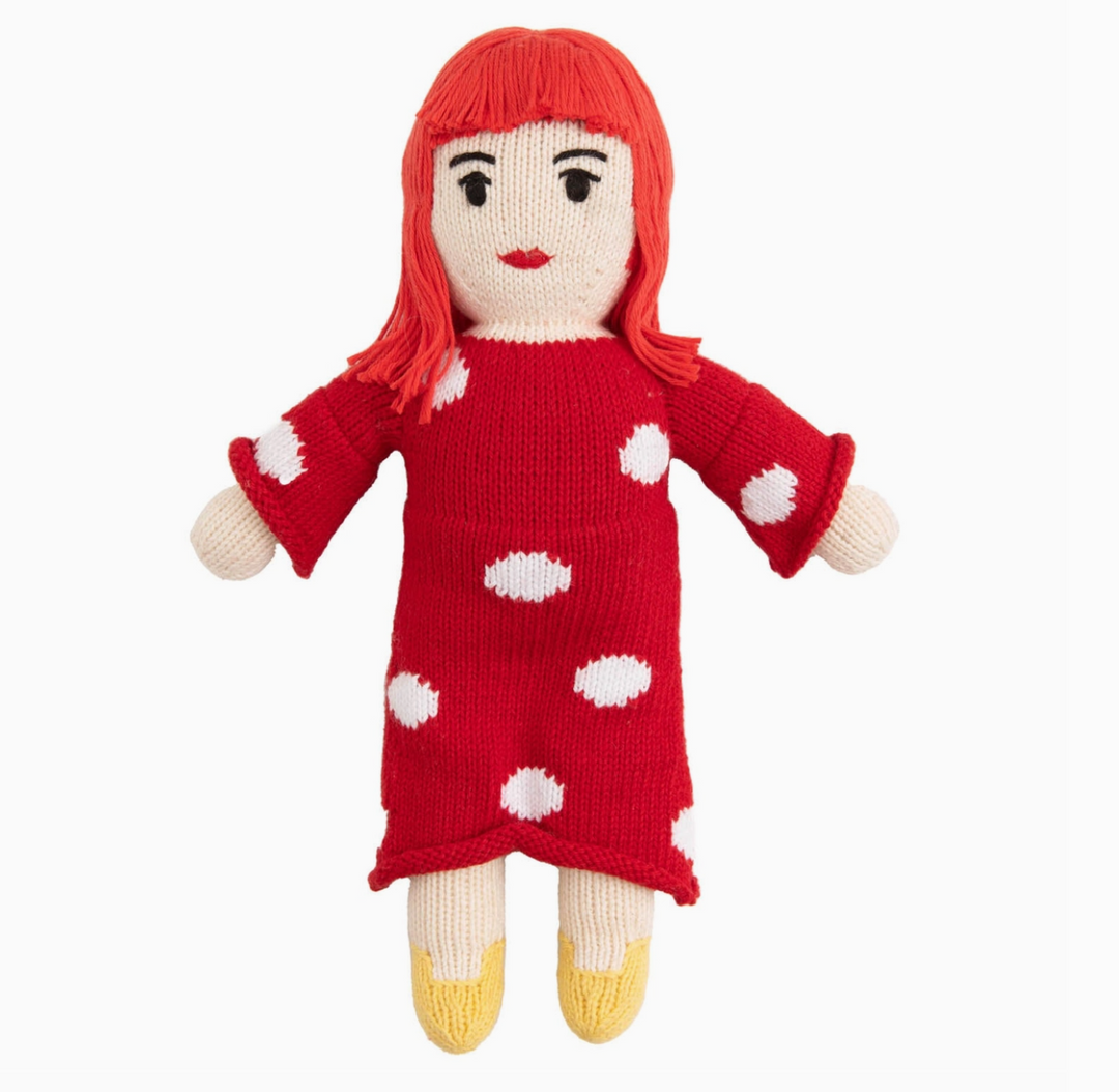 Yayoi Kusama Knitted Doll