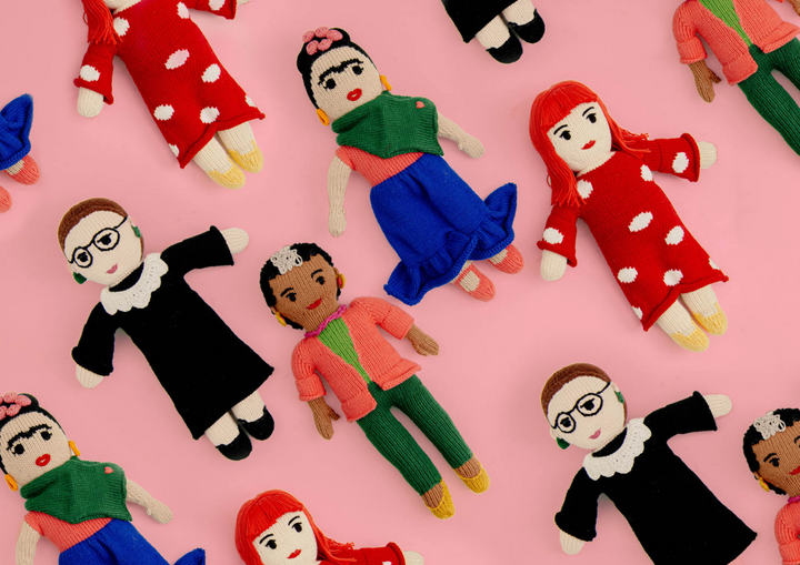 Yayoi Kusama Knitted Doll