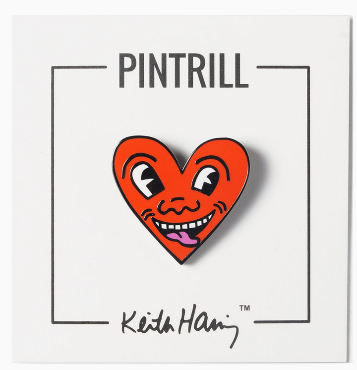 Keith Haring - Heart Pin
