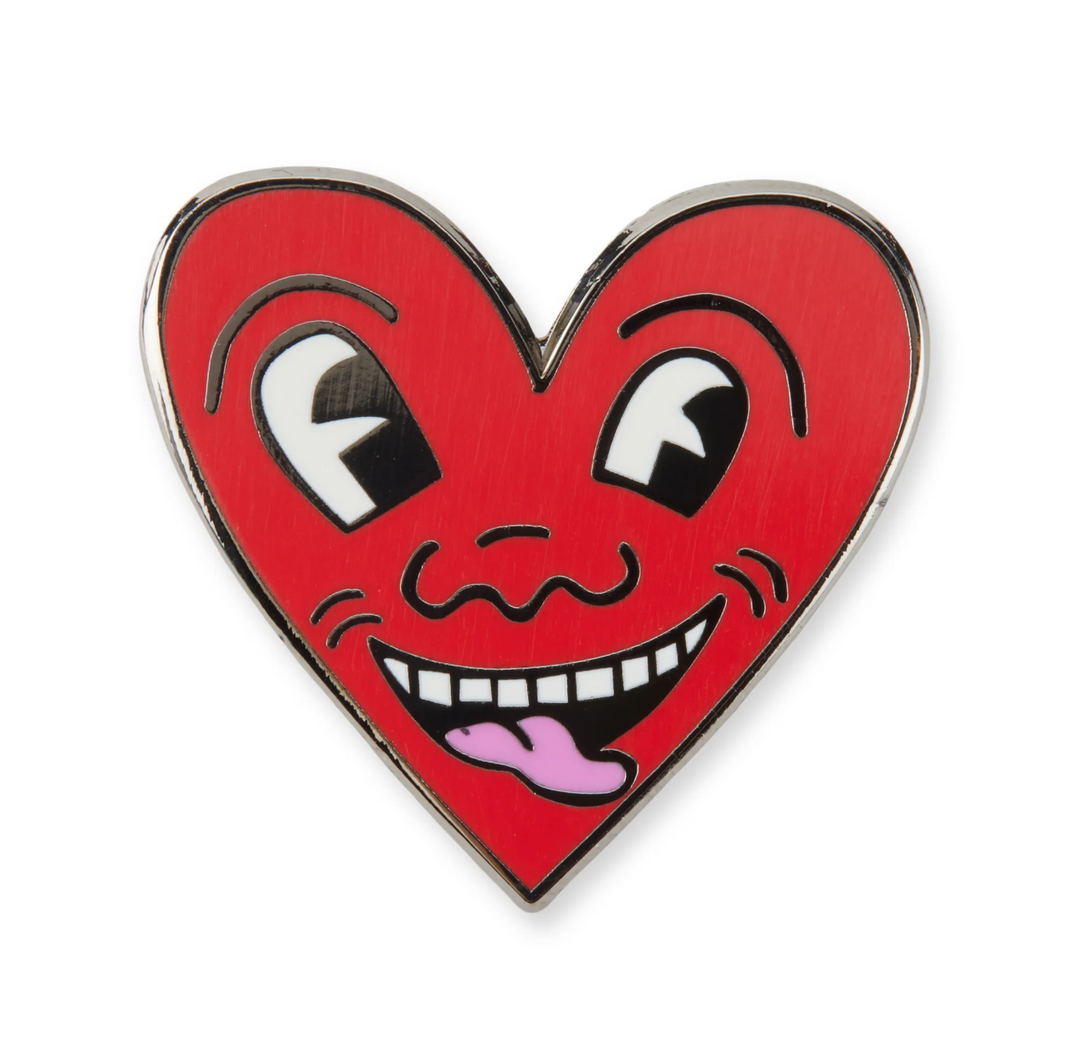 Keith Haring - Heart Pin