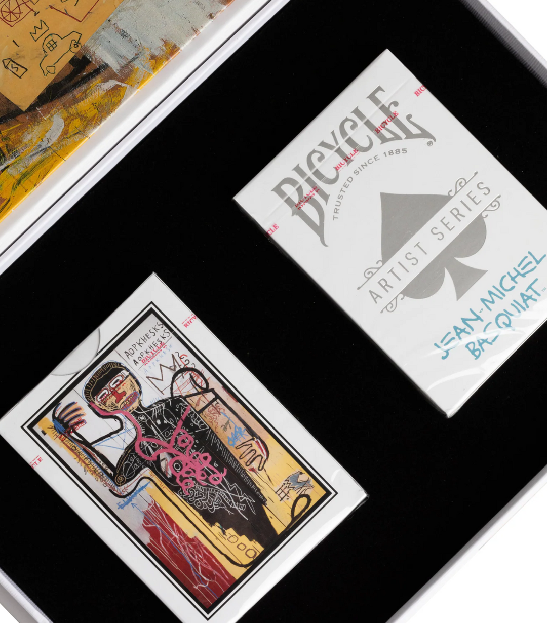 Jean-Michel Basquiat Playing Cards Set R/B