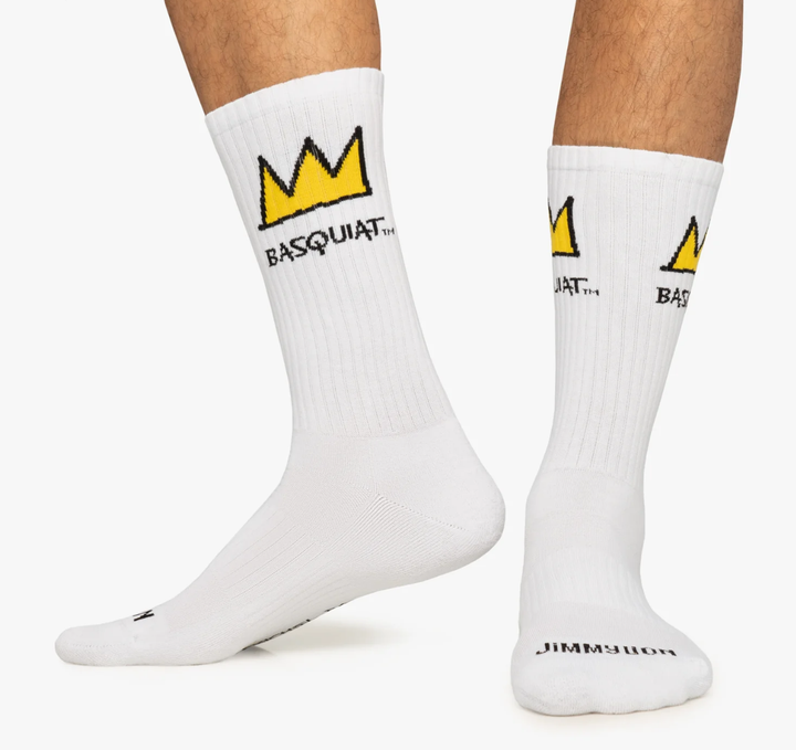 Athletic Basquiat Crown Socks