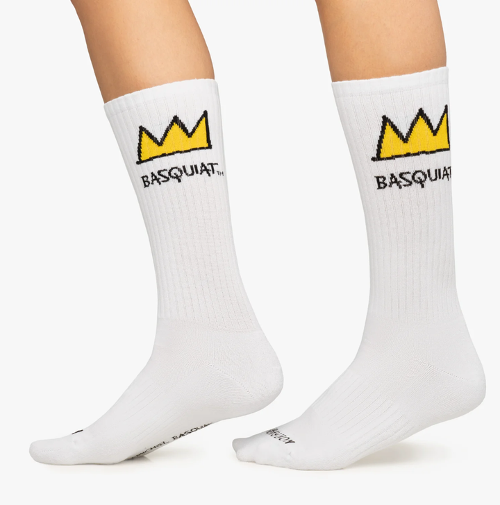 Athletic Basquiat Crown Socks