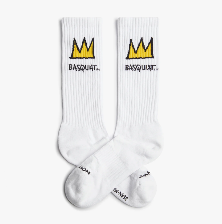 Athletic Basquiat Crown Socks