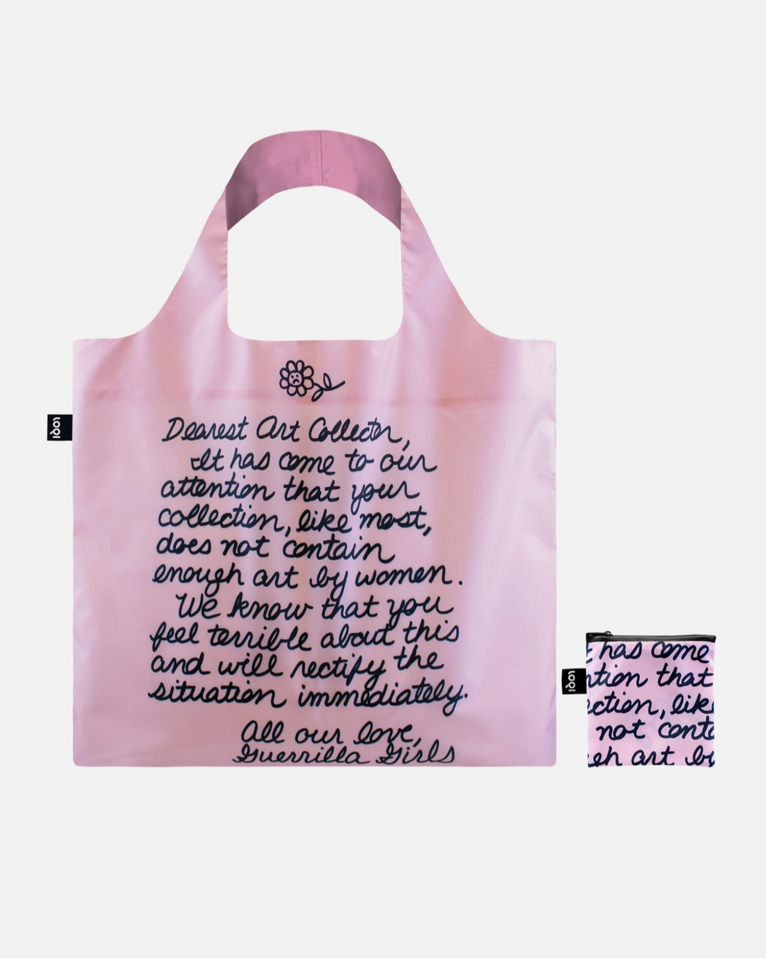 Guerrilla Girls Dearest Art Collector Recycled Bag