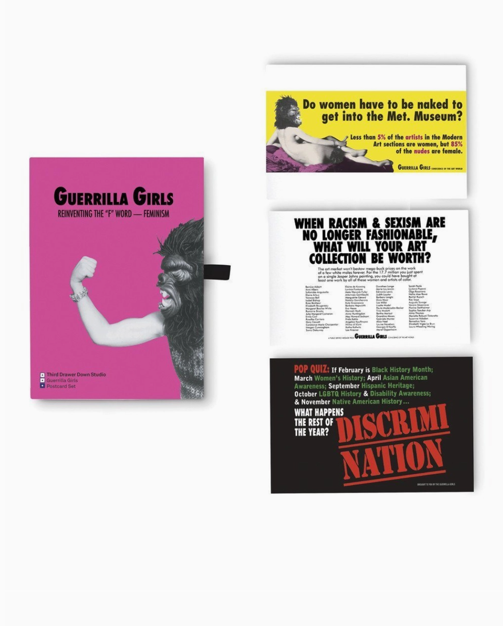 Guerrilla Girls Postcard Box Set