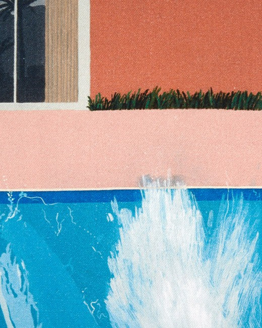 Hockney A Bigger Splash Cushion Cover