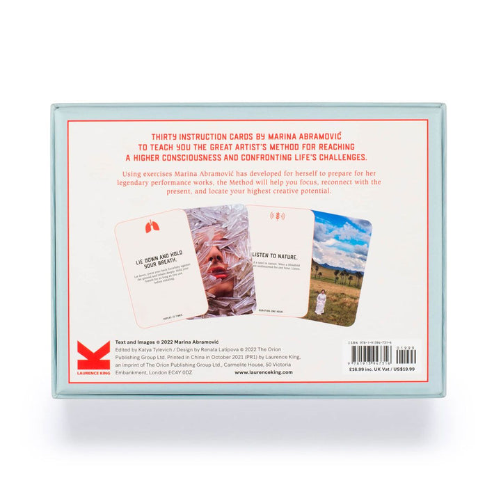 The Marina Abramović Method: Instruction Cards to Reboot Your Life