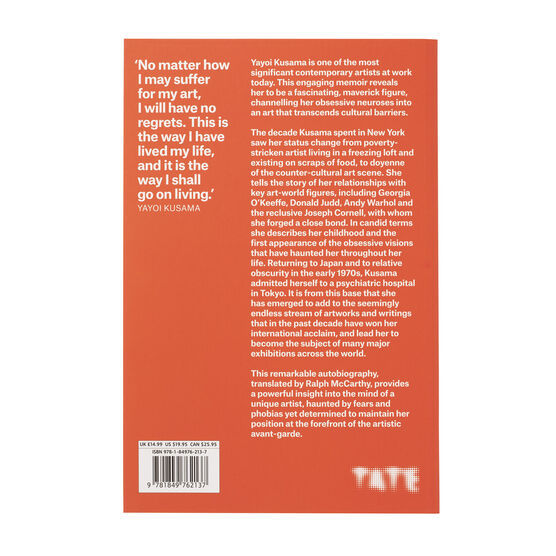 Infinity Net: The Autobiography of Yayoi Kusama